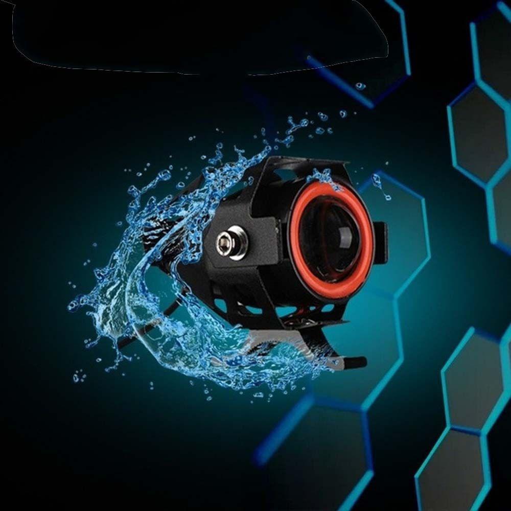 Super Bright LED Motorcycle LED Headlight Driving Moto Spotlights Motorbike Lights Fog Light