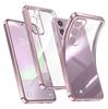 Electroplate Plating Silicone Soft Phone Case for Samsung Galaxy S24 S23 FE S25 Ultra Plus Transparent Shockproof Back Cover