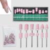 12pcs Nail Drill Bits Set 3/32 inch Nail Drill Bits Remove Acrylic Gel Nail Poly Nail Polishs Acrylic Gel Nail Bits Kit