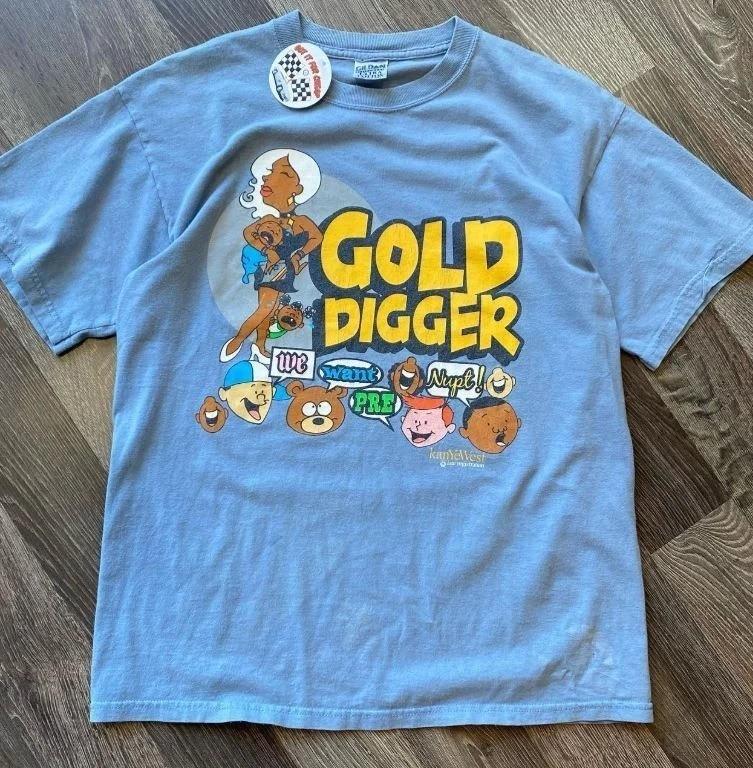 Kanye West Late Registration Albums Light Blue Classic T shirt vtg Unisex T-Shirt XXXL