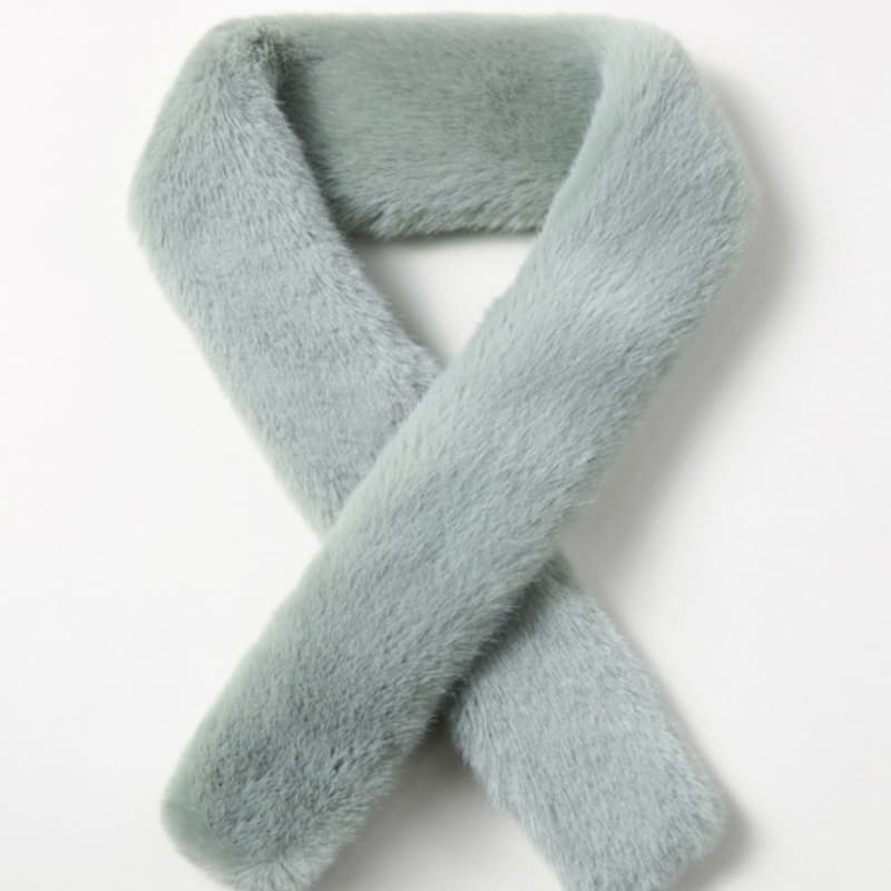 

LALA Fur Scarf Petite Mint FREE