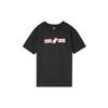 New Balance T Shirts Unisex Black Crew Neck Moderate AMT02374-BK