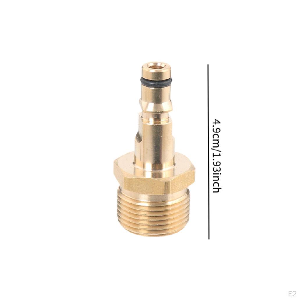 Pressure Washer Hose Adapter Connector Garden and Watering Upgrade Repair Quick Connect Replace