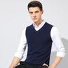 Antonio Men's 100% Cashmere V-Neck Knit Vest