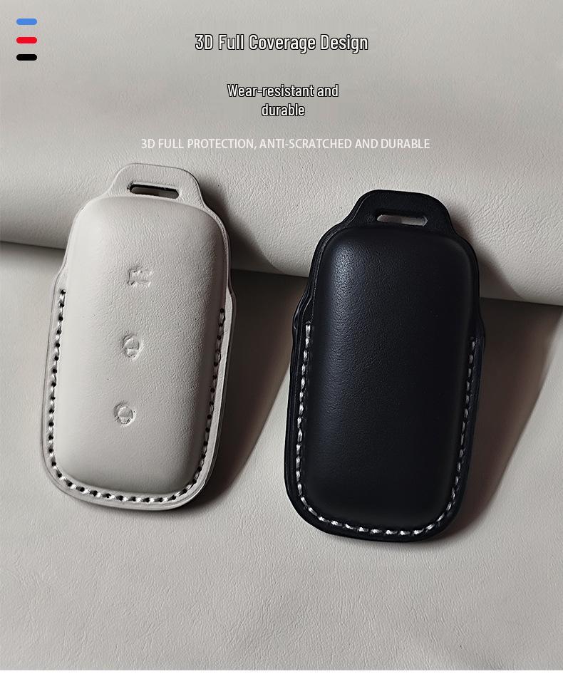 Geely Galaxy E5 Key Case: Genuine Leather for Starship 7emi/L6 Dragon Soaring/L7/e8.