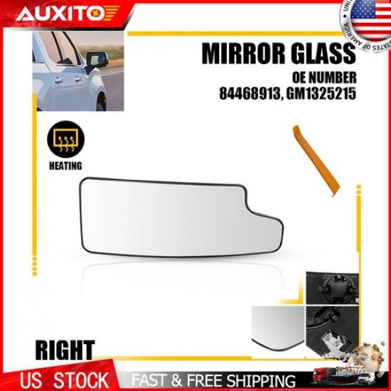 Lower Heated Mirror Glass Fit - Chevy Silverado 1500 2500HD 3500HD Right