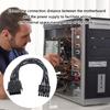 10-Pin Buchse auf 10-Pin Stecker Verlängerungskabel Motherboard Stromkonvertierungskabel für PC Motherboard Server Zubehör