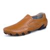 Big Size 38-46 Male Footwear Genuine Leather Handmade Men'S Shoes Casual Sneakers Men Summer Autumn Vintage Men Loafers Driver