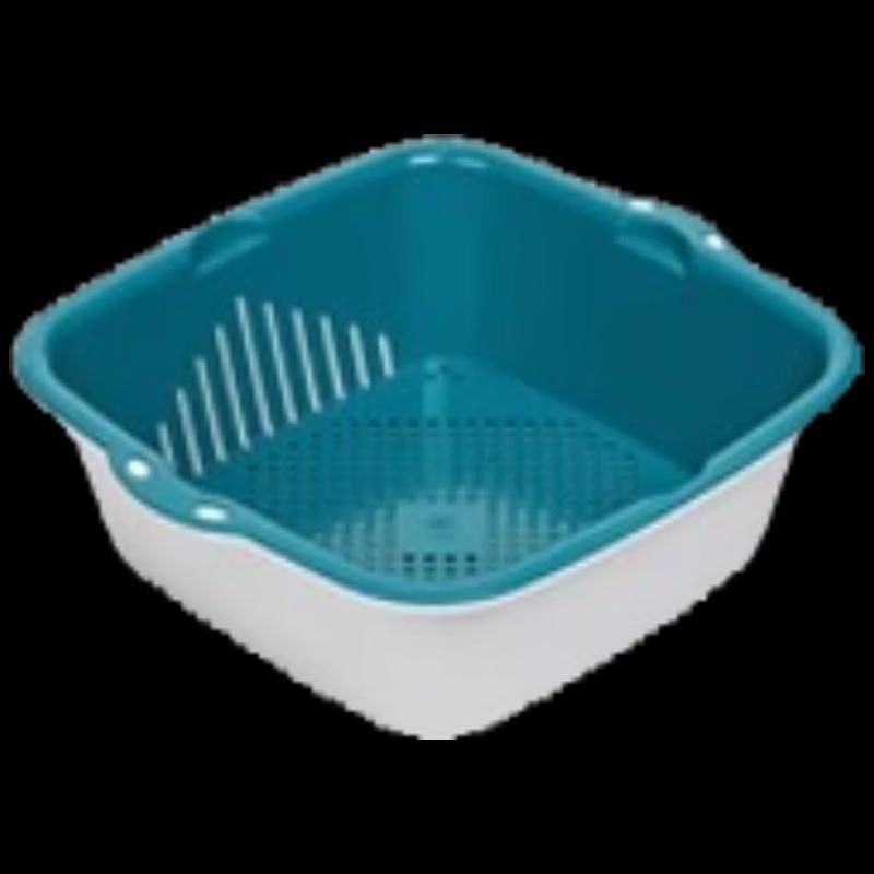 Small Double-Layer Kitchen Strainer