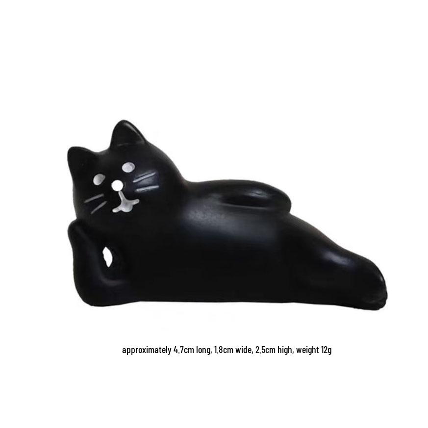 Japanese Cat Zakka Car Ornament - Cute Photo Decorative Mini Resin Craft