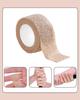 2 PCS Elastoplast Tape, Self Adhesive Elastic Bandage, 2.5cm x 4m Bandage for Muscle Support, Tape for for Shoulder, Wings, Arms, Ankle and Knee