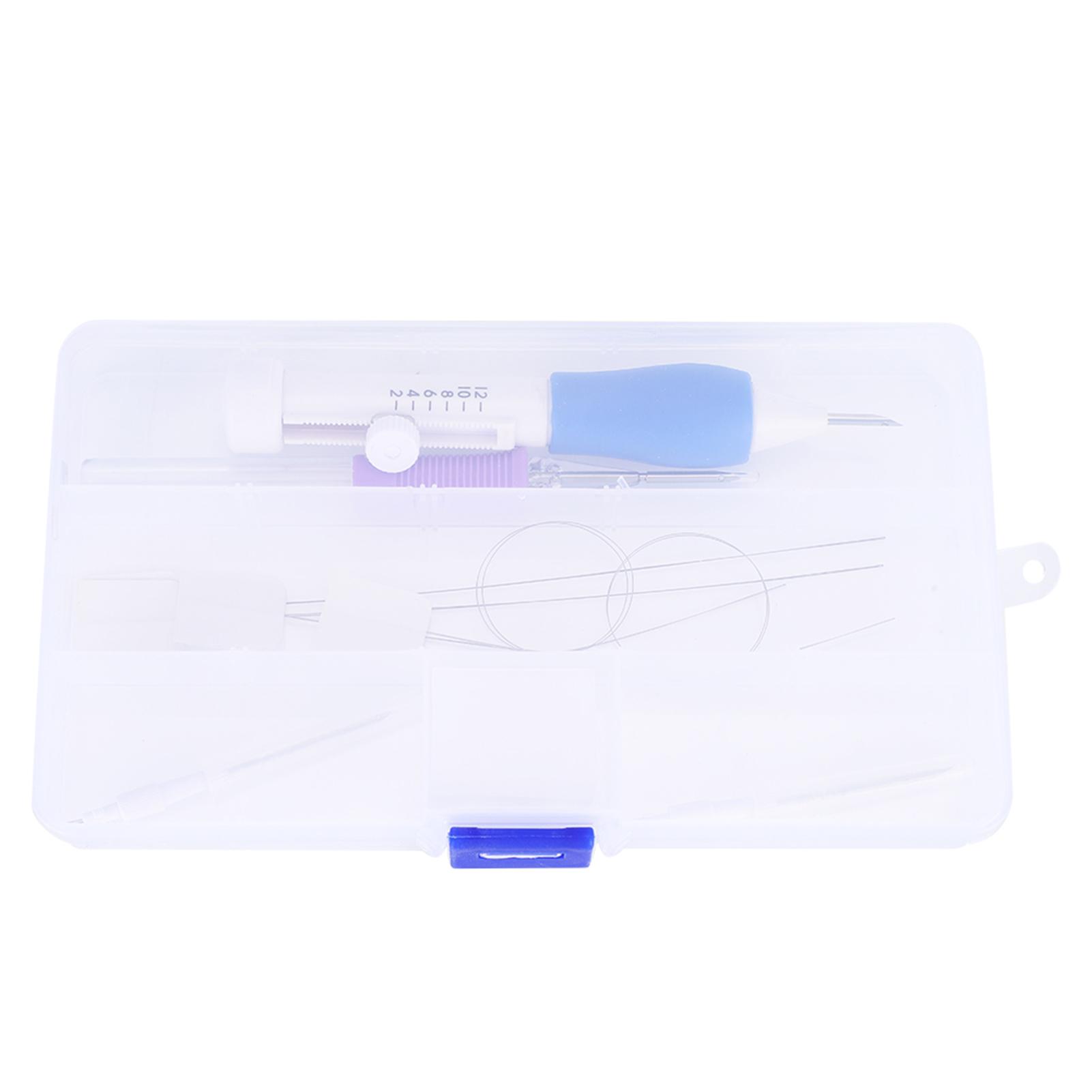 

Набор игл для вышивания, инструмент для рукоделия, ручка TPR, устройство для самостоятельного шитья, резьбы