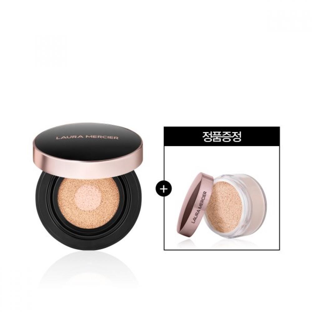 Laura Mercier Flawless Lumiere Tone Up Cushion Refill + Case + Primer Travel Light rose/TONE UP CUSHION CASE