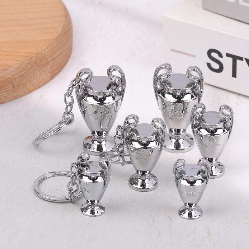 Spagna Italia Modello Trofeo Champions League Ornamento Decorazione Portachiavi Ciondolo Souvenir Regalo