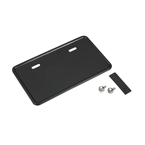 

Bike Parts Center License Plate Base Large 125cc~ Black 900105