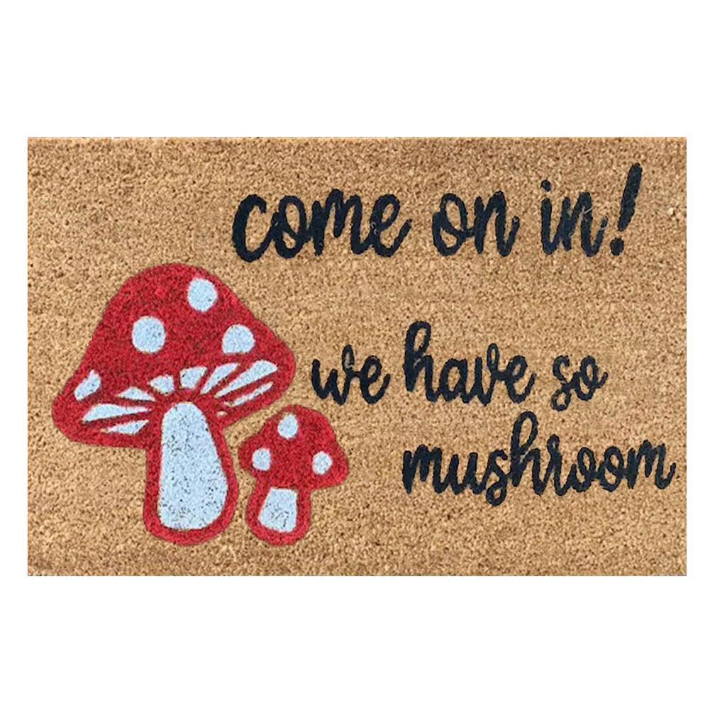 Hello Door Mat Absorbent Welcome Door Mat Non Slip Front Door Mat 40x60cm Low Profile Doormat for Bathroom Entryway