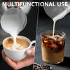 Stainless Steel Measuring Jug with Scales Handle Wide Mouth Milk Frothing Pitcher Espresso Steaming Jug Coffee Machine Accessory