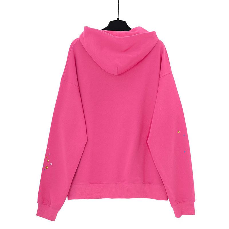 Sp5der555 Heavyweight Fleece-Lined Hooded Sweatshirt - European/American Trendy Hoodie