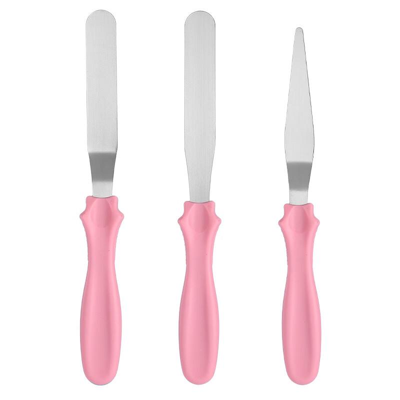 Wutuo Stainless Steel Baking Spatula 3-Piece Set