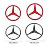 1pc Car ABS Plastic Steering Wheel Logo Circle Trim Sticker For Mercedes Benz AMG W204 W213 W205 W211 W176 W177 W203 Accessories