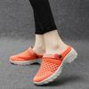 Modne damskie buty codzienne zwiększenie letnich wiosennych sandałów antypoślizgowe sandały na platformie dla dziewcząt oddychające siateczkowe kapcie do chodzenia na zewnątrz