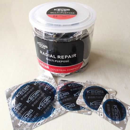 100X Black rubber Tire Tyre Repair Patches Kit Round Shape repairing car tire