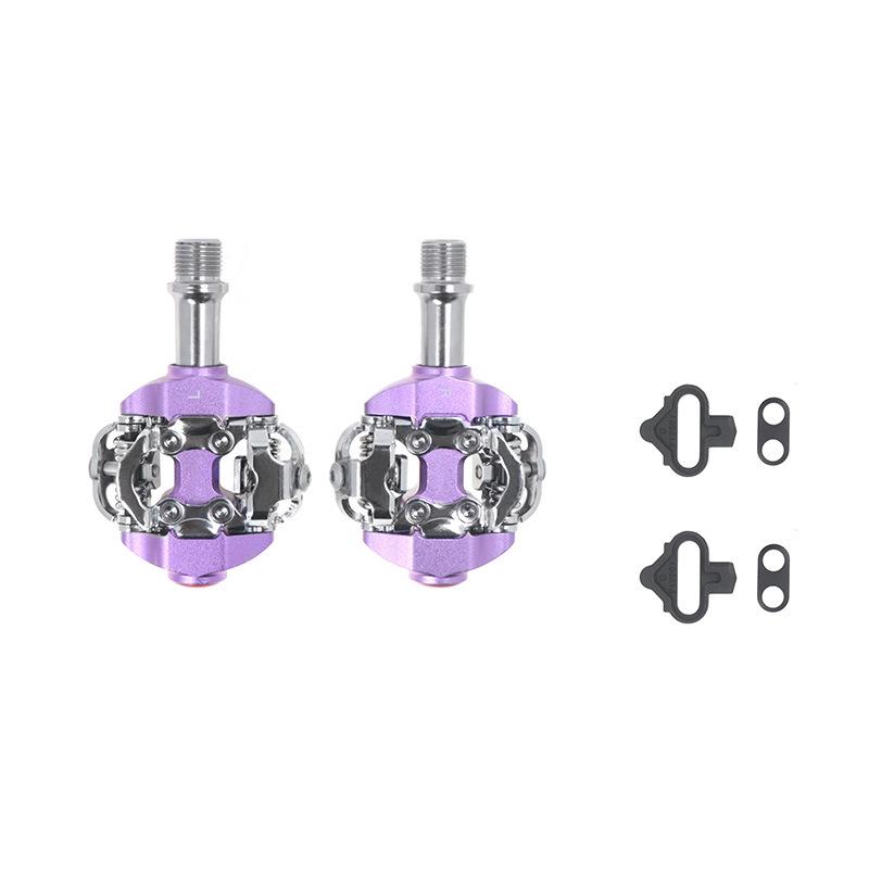 Aluminum Alloy Self-Locking Mountain Bike Pedals for Shimano SPD Cleat System