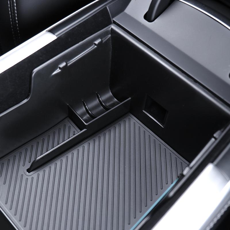For Genesis GV70 2025 Left-Hand Drive ABS Armrest Center Console Organizer Storage Box Inner Tray Car Accessories