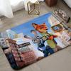 Cartoon C-Zootopia-A Floor Mat Living Room Rug For Bedroom Welcome Mat Outdoor Rug