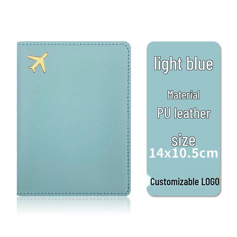 Multi-Color Multi-Functional Passport Holder with Custom Logo – PU Leather Travel Document Cover