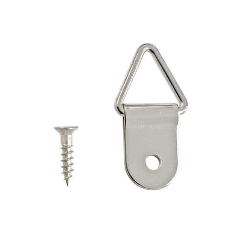 

Fukui Metal Craft Triangular Hanging Hooks, Safe Load Capacity 4kg x 10 Pieces, Picture Frame Hardware, Triangular Hanging Hooks, Hooks, Frame Hanging