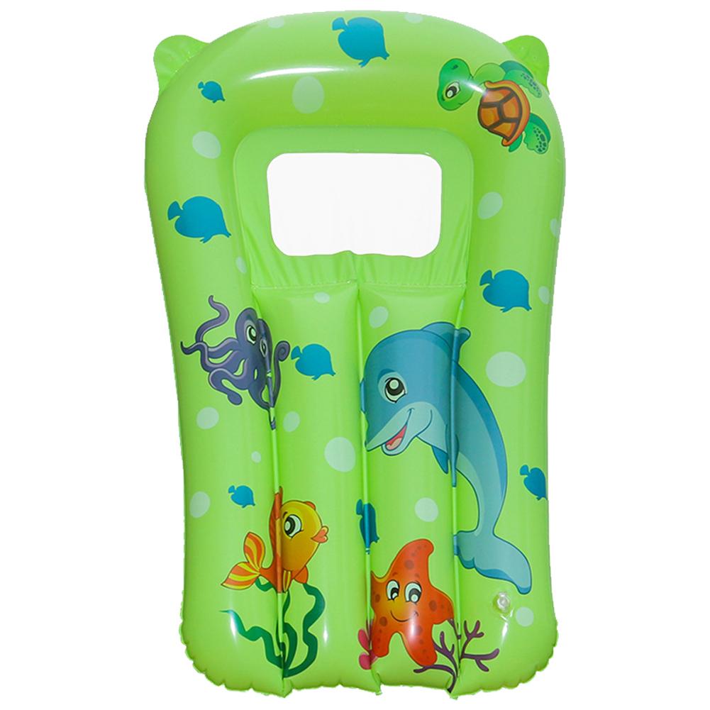 Kids Floating Surfboard Swimming Ring Water Hammock Recliner PVC Inflatable Pool Floating Seat Thicken Blow Up Party Lounge Bed