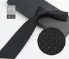 Men'S Tie Business Shirt, Striped Security Professional Dress Plus Logo8Cm Hand-Typed
