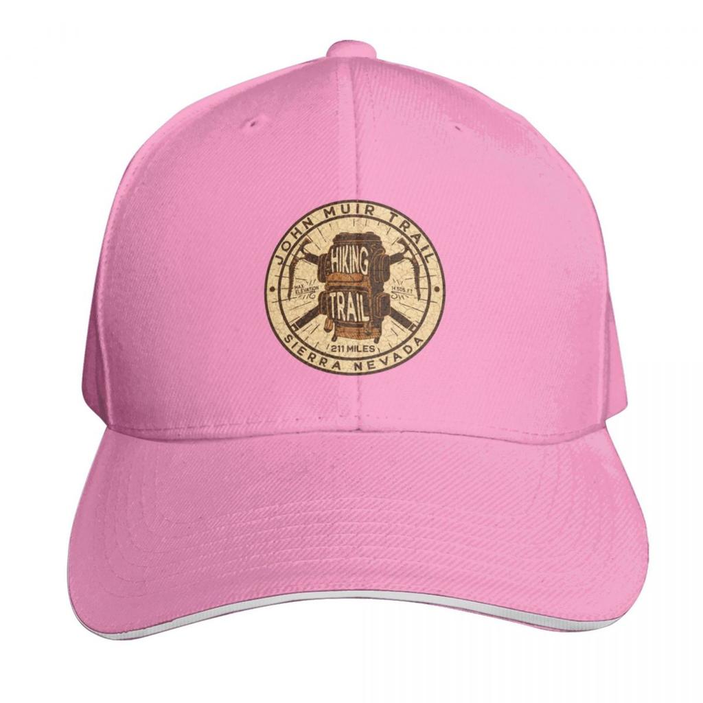 John Muir Trail Sierra Nevada Baseball Cap Breathable Mesh Back Moisture Wicking Quick Dry Curved Brim Classic Fit