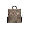 New Fabric Tote Bag Shopping Bag Handbag Shoulder Bag Crossbody Bag Large Size Men's Brown CE479-UW5