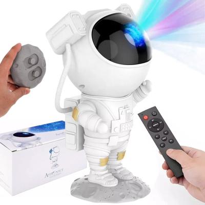 Proyector de Estrellas Astronauta y Luz Nocturna de Nebulosa LED con Control Remoto