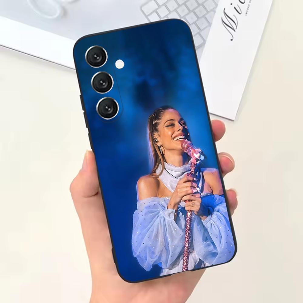 M-Martina S-Stoessel TINI Phone Case For Samsung Galaxy A13,A21s,A22,A31,A32,A52,A53,A71,A80,Soft Black Shell