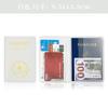 Travel Accessories Leather Passport Holder Letter Print Passport Case Travel Id Card Holder Plane Ticket Holder Passport Covers