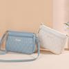 Pretty Embroidery Sling Bag Women Multiple Pockets and Large Capacity Shoulder Bag Fashion Women Bag