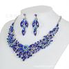 Vintage Necklace Set Women's 2-piece Set Leaves Flowers Exaggerated, Luxury Jewelry New Bridal Wedding Accessories