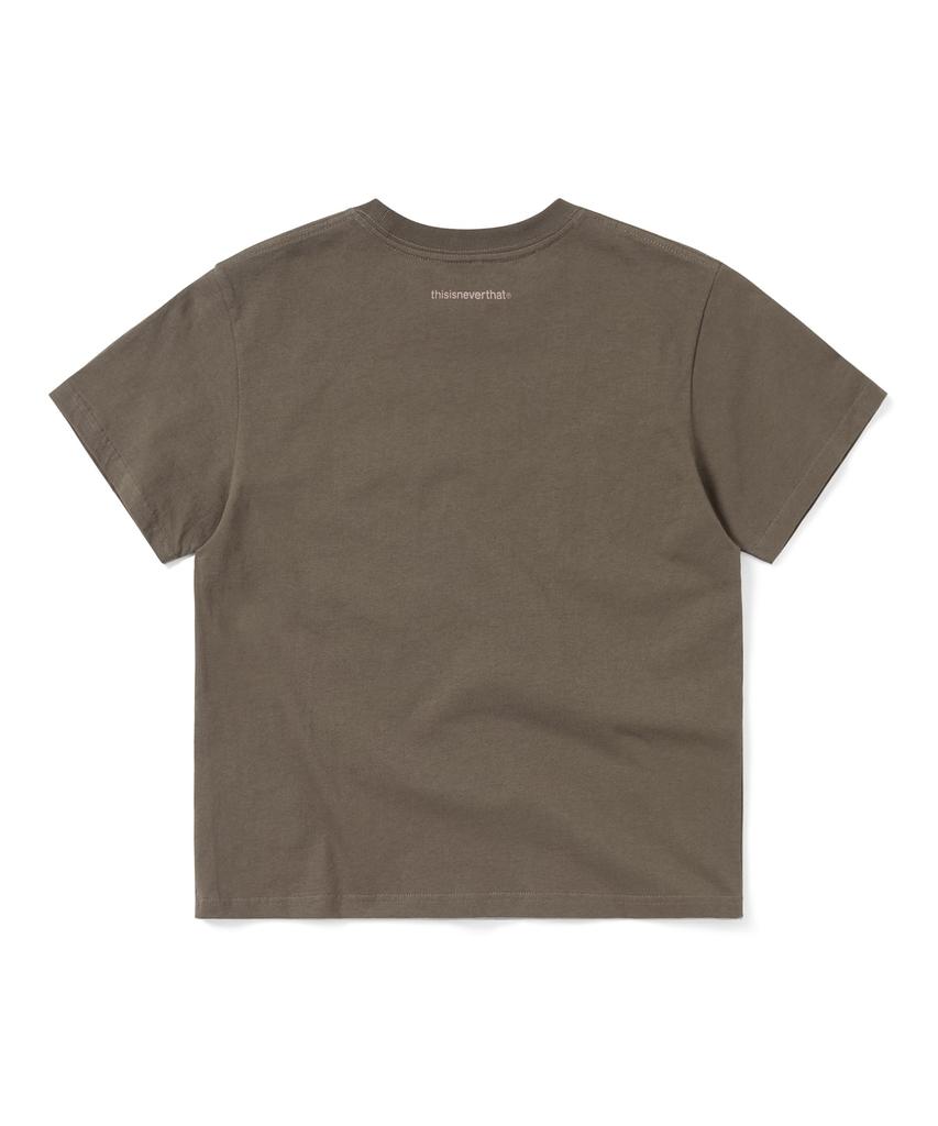 THISISNEVERTHAT T-Logo W Tee Dark Mocha