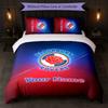 Blackburn Rovers Football Custom Name Text Bedding Set 1 Duvet Cover+2 Pillowcases Soccer Logo Personalized Gift For Special Occasion Bedroom Decor