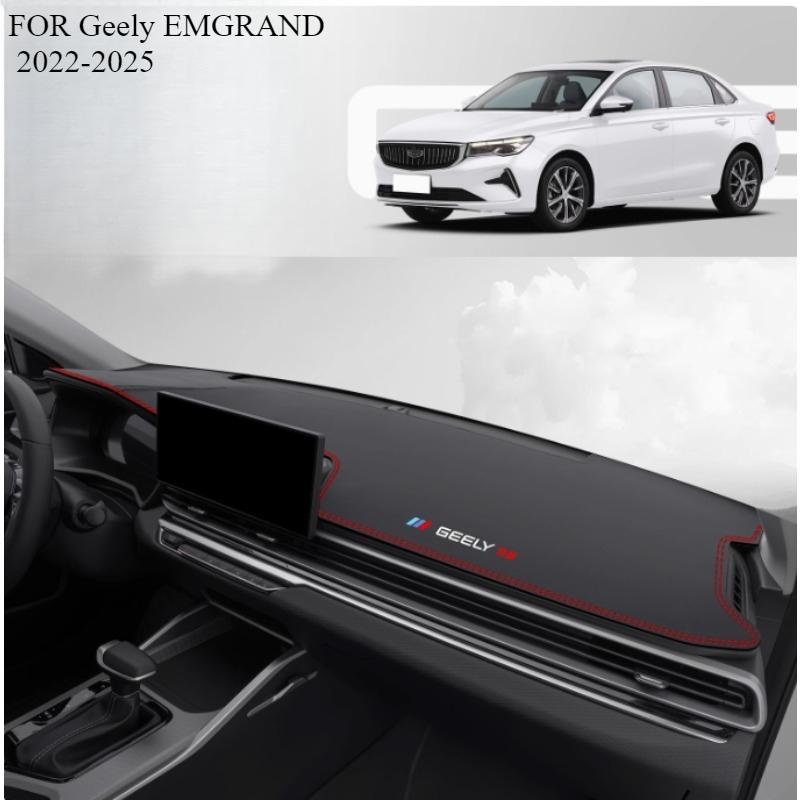 FOR Geely EMGRAND -2025 Car Dash Mat Dashmat Dashboard Mat Cover Sun Shade Dash Board Cover Carpet Accessories