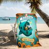 Customizable personalized beach towels Octonauts themed designs.Suitable for the beach, yoga, sports;ideal as beach accessories