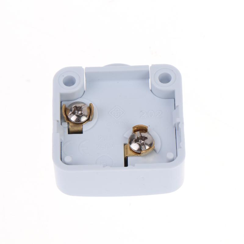 1Pcs Cabinet Lamp Switch Black 2A 250V Automatic Door Activated Light Control Switch For Wardrobe Drawer Cabinet