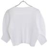 PLEATS PLEASE White PP51-F0253 Mesh Cardigan Tops 3 whiteUsed