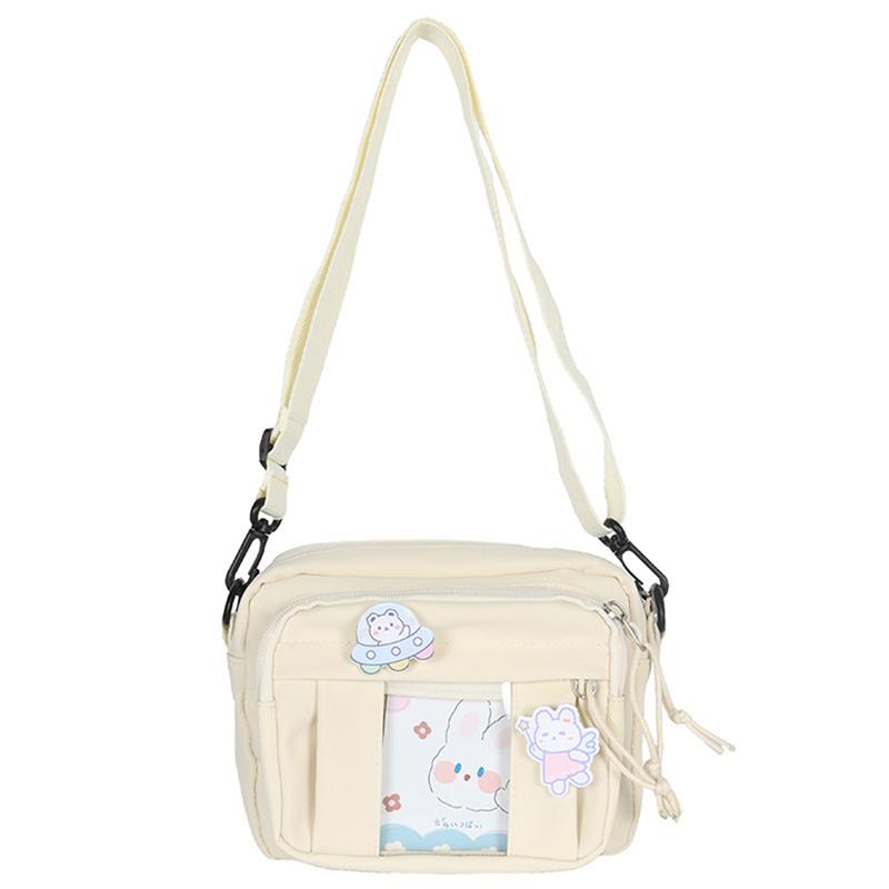 

New Kawaii Bag Girls 2025 New JK Transparent Bag Small Crossbody Bag For Women Purses and Handbags Shoulder Bag Itabag Bolso