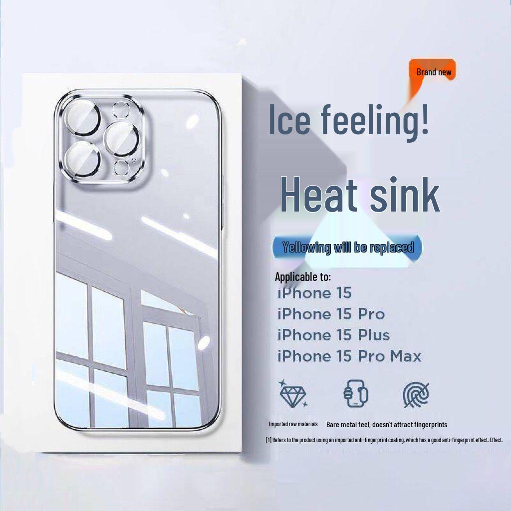 Apple Soft Transparent Drop-Proof Phone Case