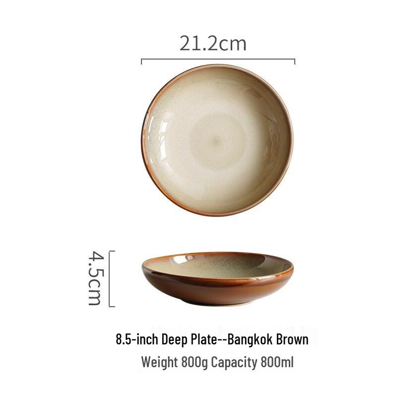 Yi Pan Ceramic Fruit Salad Bowl