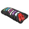 9PCS Golf Club Head Covers Waterproof PU Numbered Golf Club Head Protector for Outdoor Black